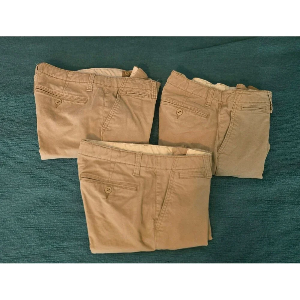 3 Gap Kids School Uniform Pants for Boys 10 Husky